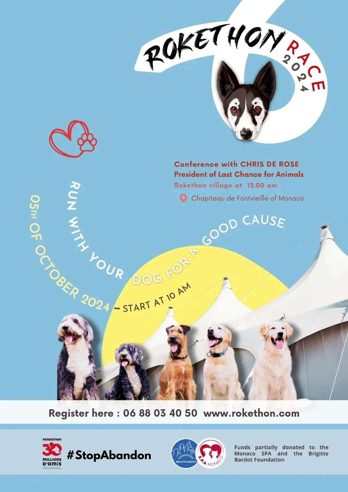 Affiche Rokethon Race 2024
